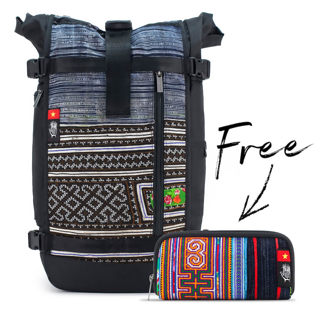 Raja Lite Roll-Top Backpack