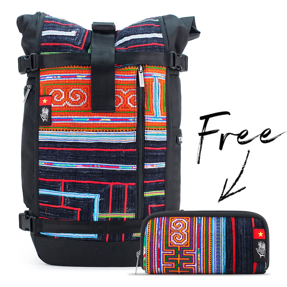Raja Lite Roll-Top Backpack