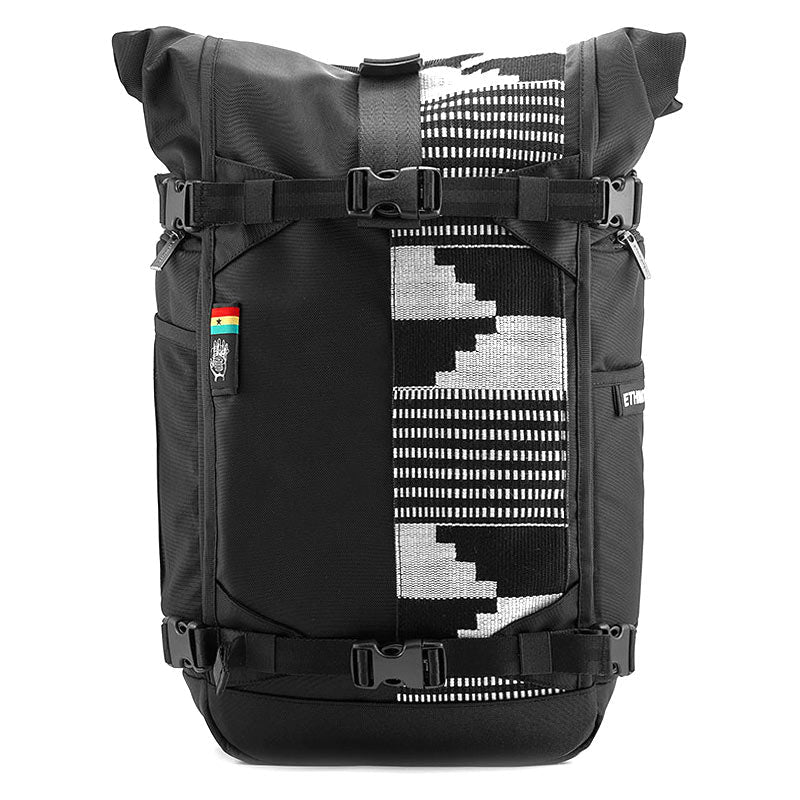 Ethnotek-raja-46-unique-travel-backpack special edition ghana-kente