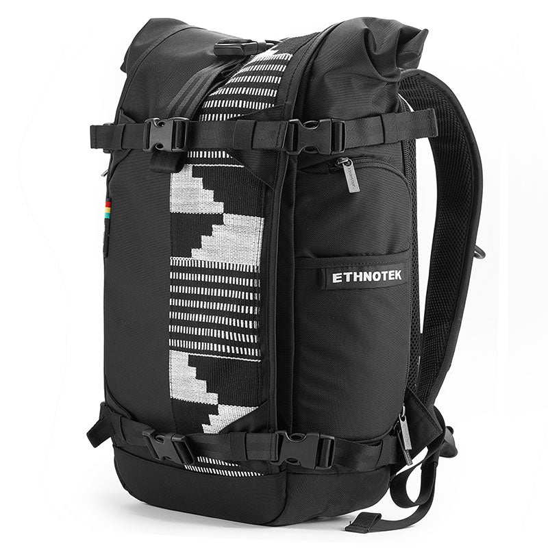Ethnotek-raja-46-unique-travel-backpack special edition ghana-kente