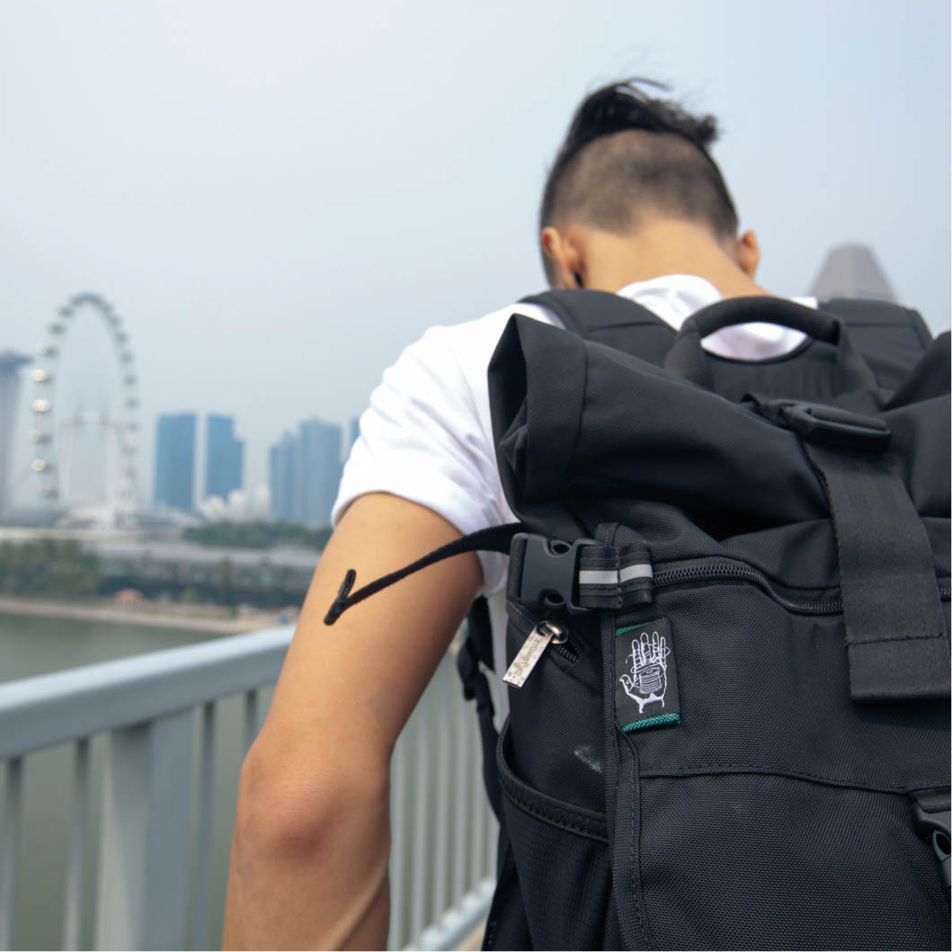 Ethnotek-raja-46-unique-travel-backpack-black-waterproof - black
