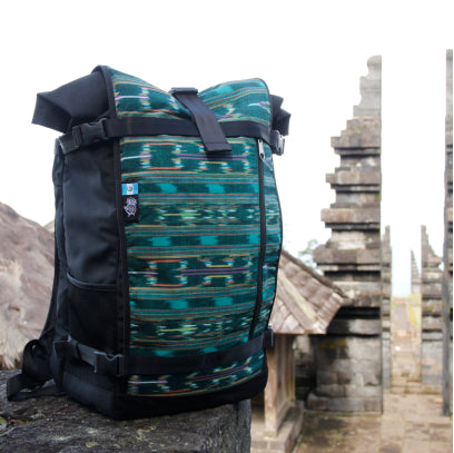 Ethnotek-raja-46-unique-travel-backpack-guatemala4-teal-green-teal-green-waterproof - guatemala-4